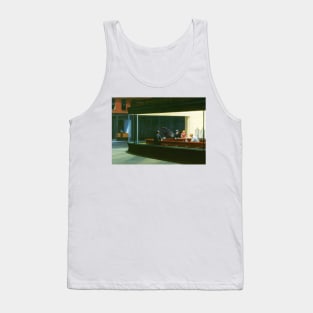 Alien Xenomorph in Hopper Nighthawks Tank Top